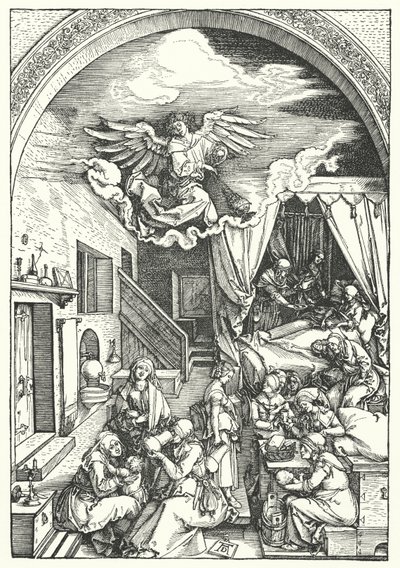 聖母の誕生 作： Albrecht Dürer
